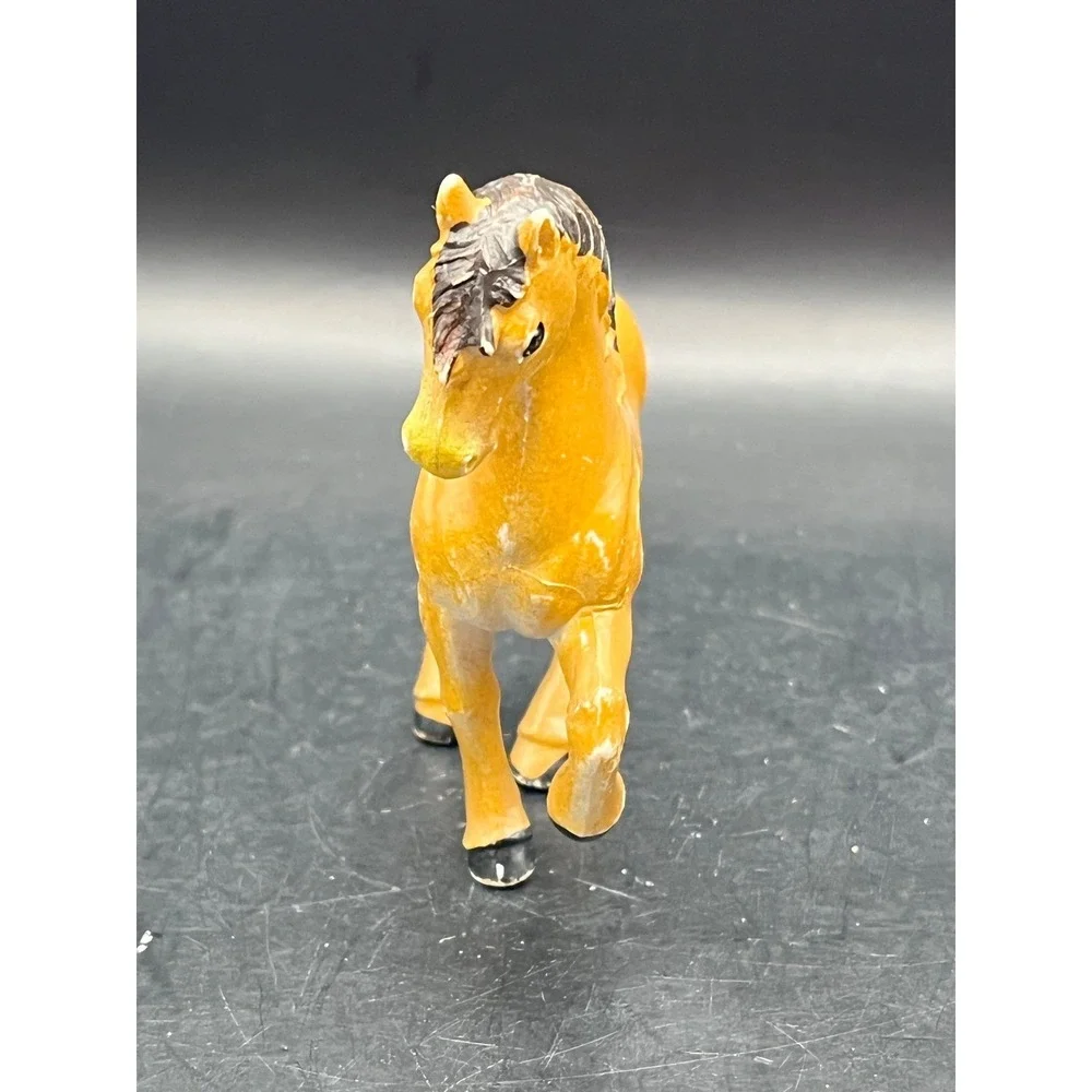 Vtg Imperial Toy PVC Prancing Horse Mare Stallion Figurine Collectible 3.5